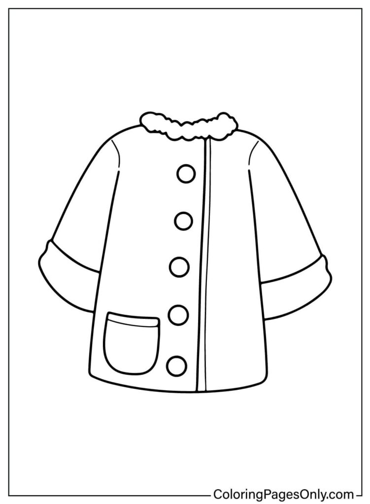 Baby Clothes Coloring Pages Printable Free Printable Coloring Pages