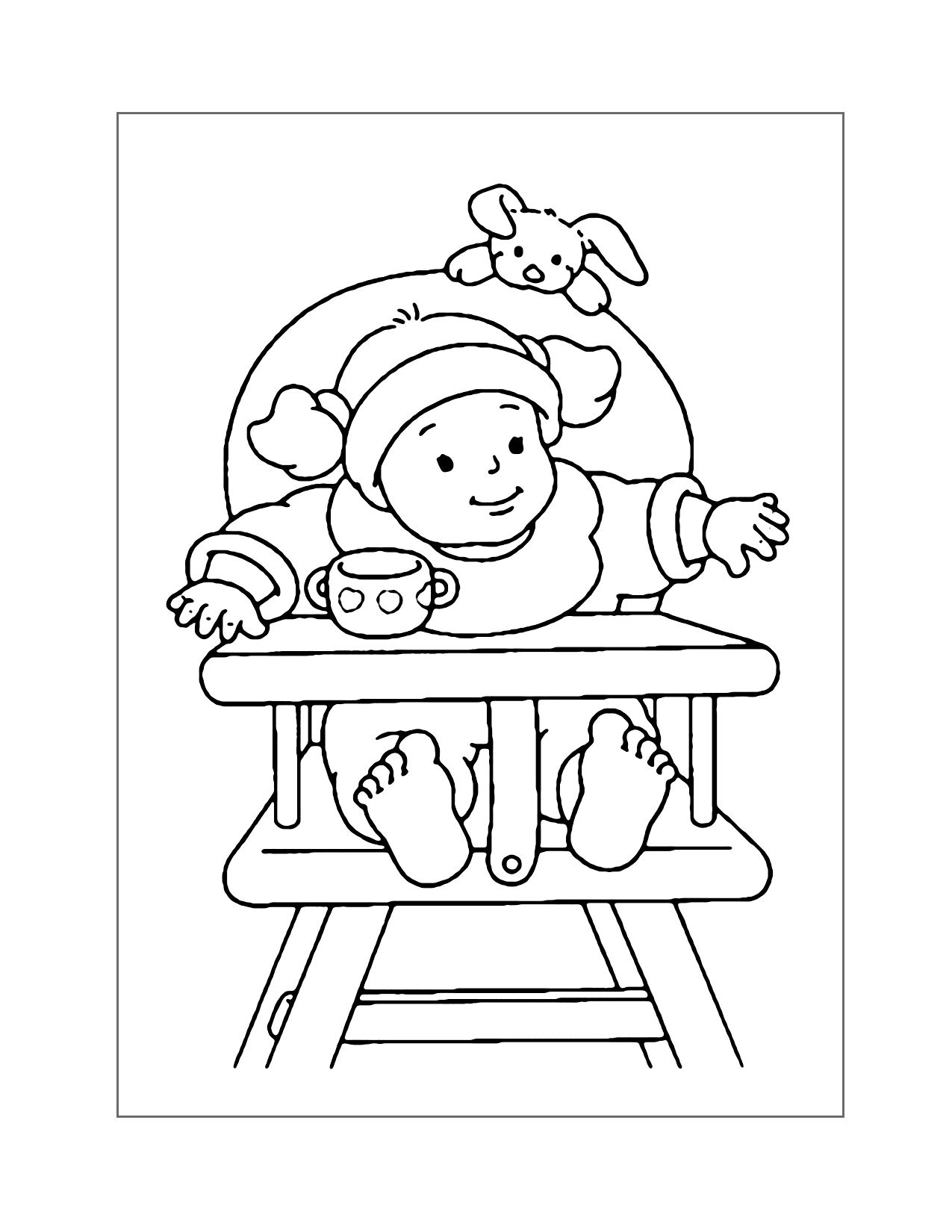 Baby Kids Coloring Pages Coloring Nation