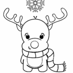 Baby Reindeer Coloring Pages Reindeer Coloring Pages Coloring Pages
