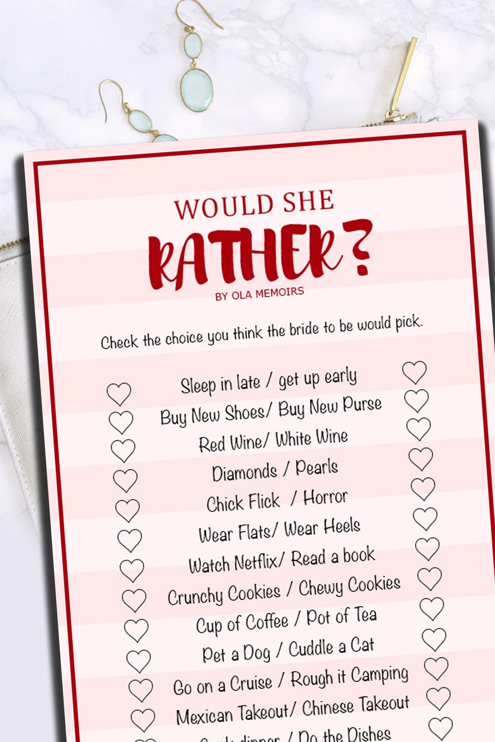 Bachelorette Games Printable Calendar Printables
