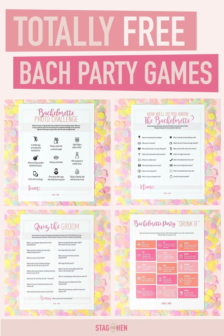 printable bachelorette games