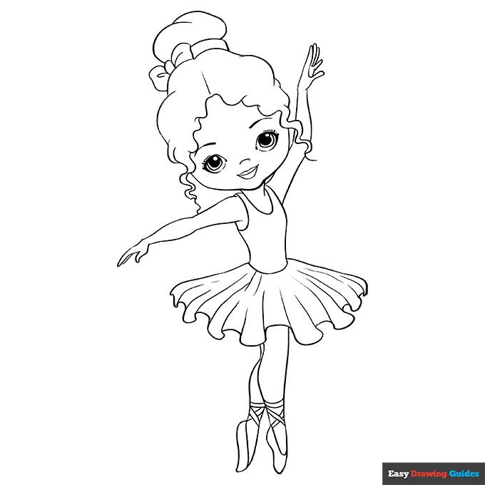 printable coloring pages ballerina