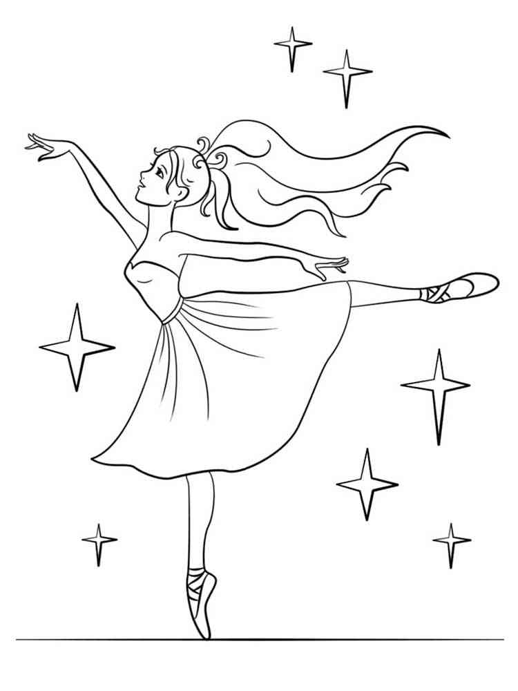 Ballet Coloring Pages