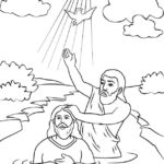 Baptism Of Jesus Coloring Page Free Printable Coloring Pages For Kids