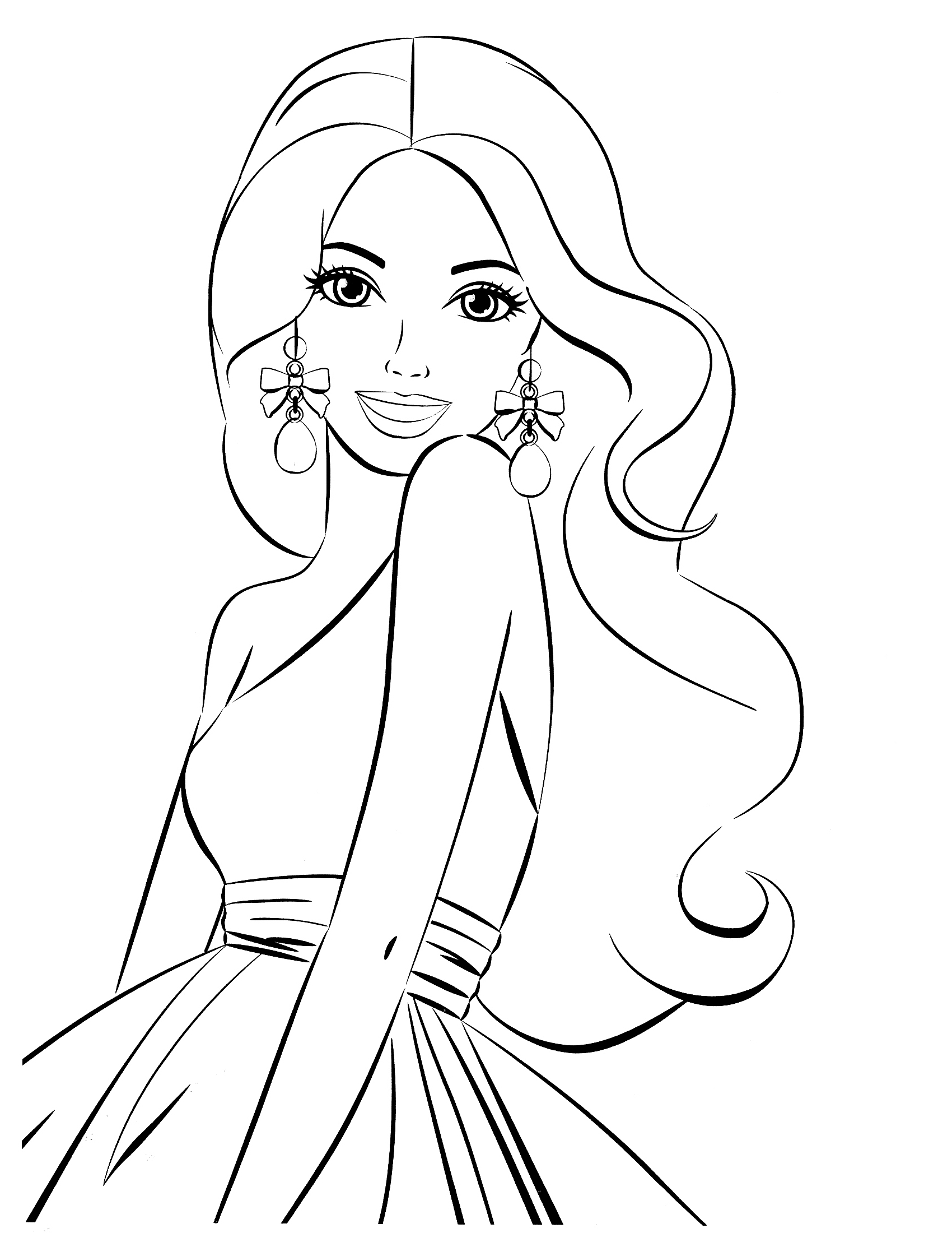 Barbie Coloring Pages