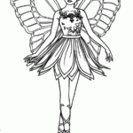 Barbie Coloring Pages Printable Coloring Home