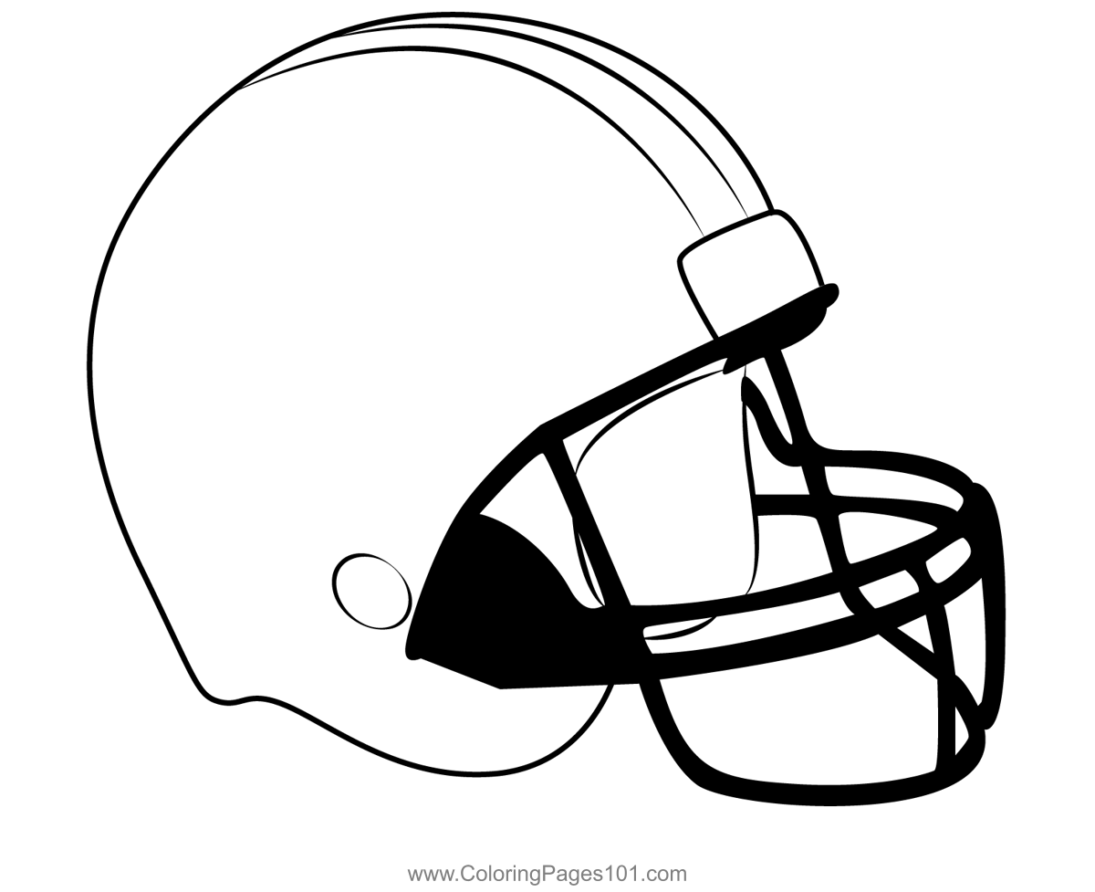 Baseball Helmet Coloring Page For Kids Free Baseball Printable 