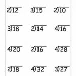 Basic Division Worksheets Long Division Worksheets