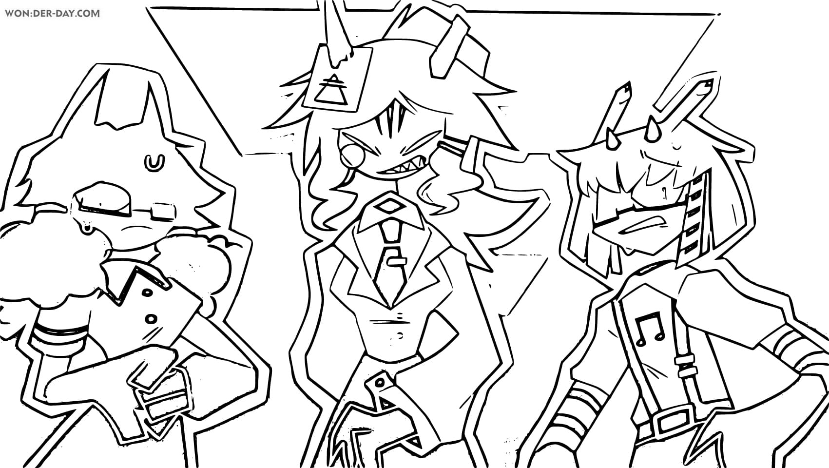 Basics In Behavior Coloring Pages Wonder Day