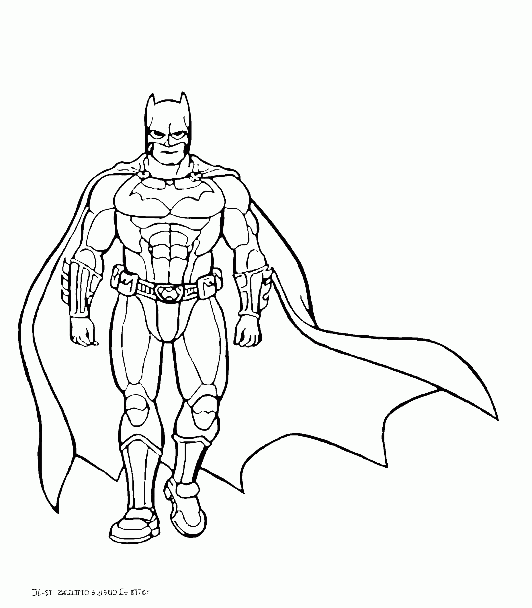 Batman Coloring Pages