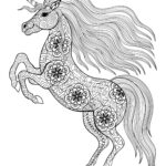Beautiful Unicorn Color Pages 101 Activity