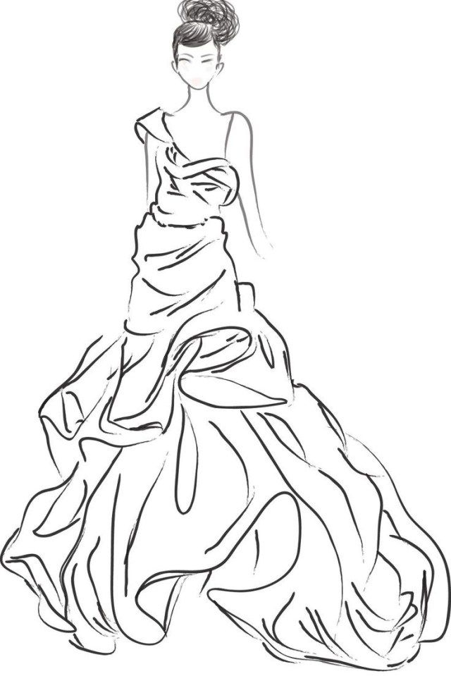 Best 8 Printable Fashion Design Coloring Pages Terbaik 2021
