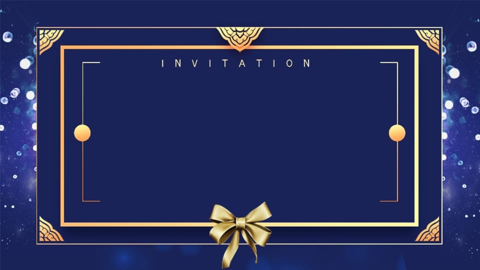 invitation template google slides