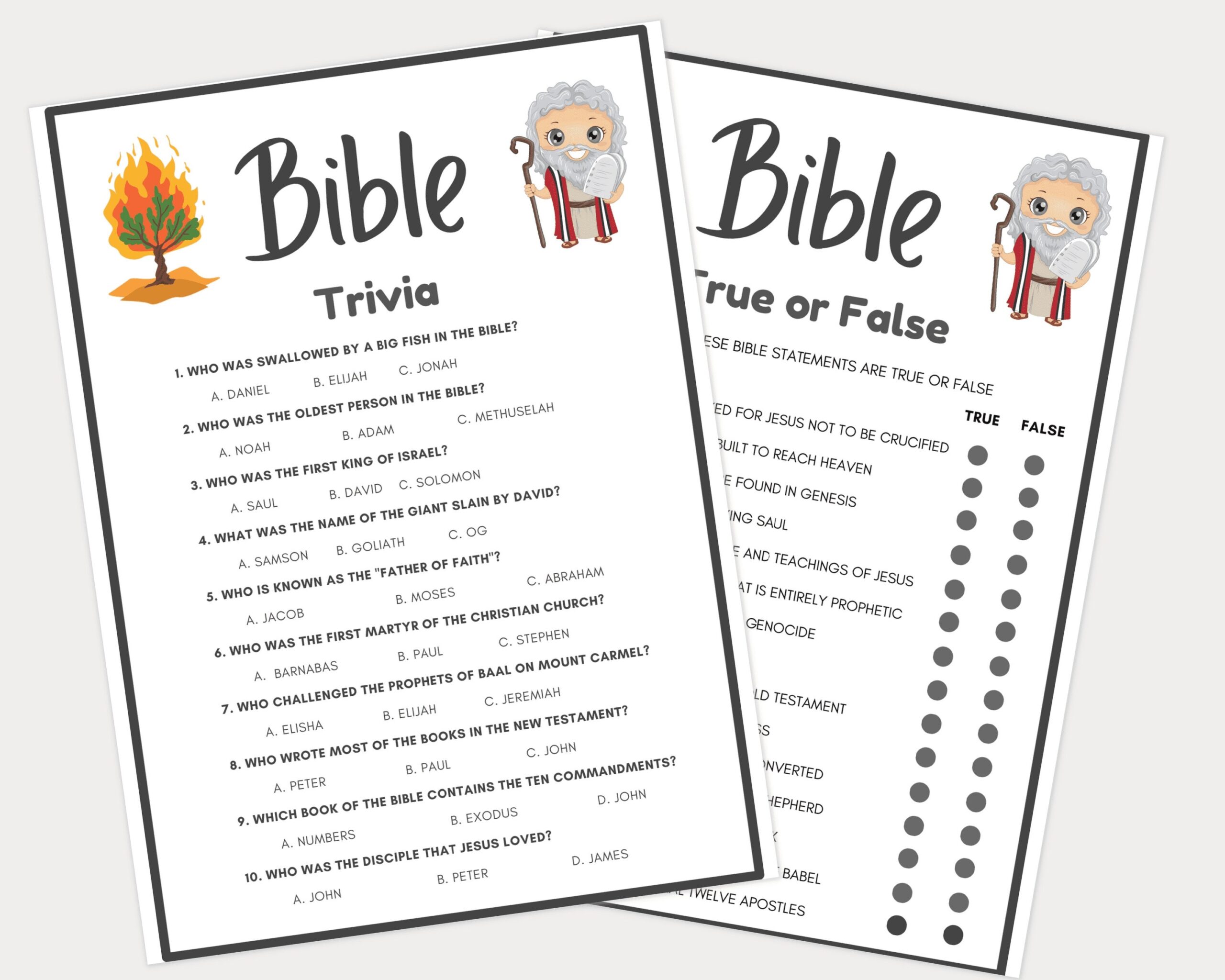 printable bible games