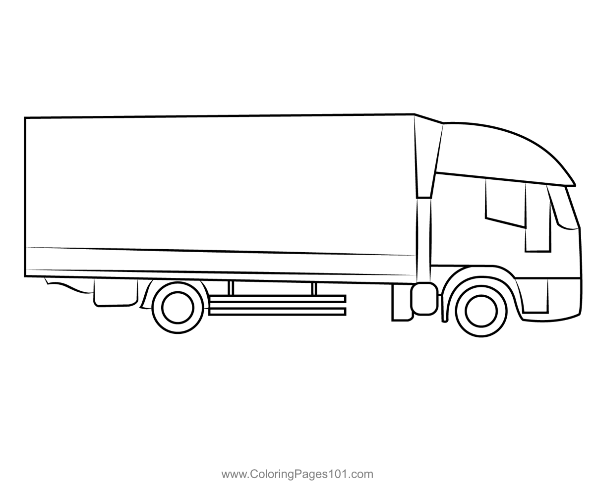 Truck Coloring Pages