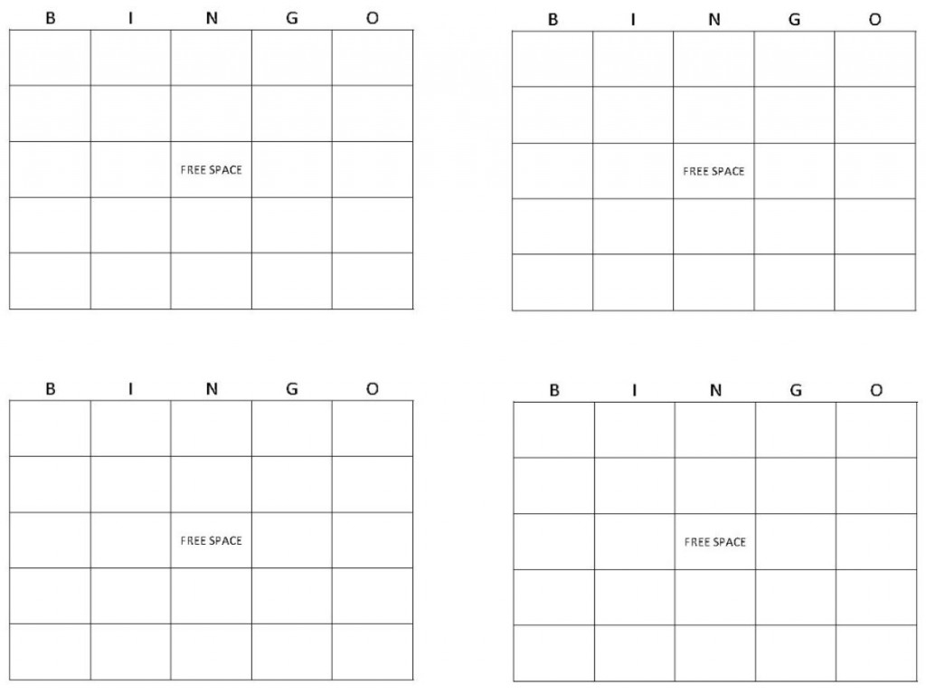 Bingo Card Template Bingo Template Worksheets Library
