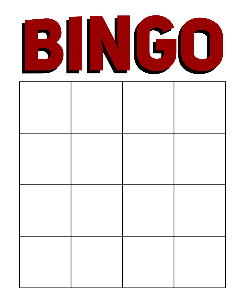 Bingo Template 10 Free PDF Printables Printablee Worksheets Library