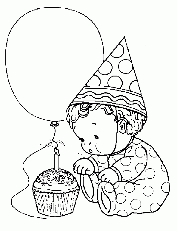 Birthday Coloring Pages Archives