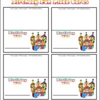 Birthday Fun Place Cards