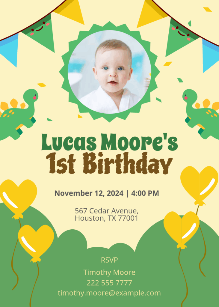 Birthday Invitation Card Photo Template Free Infoupdate