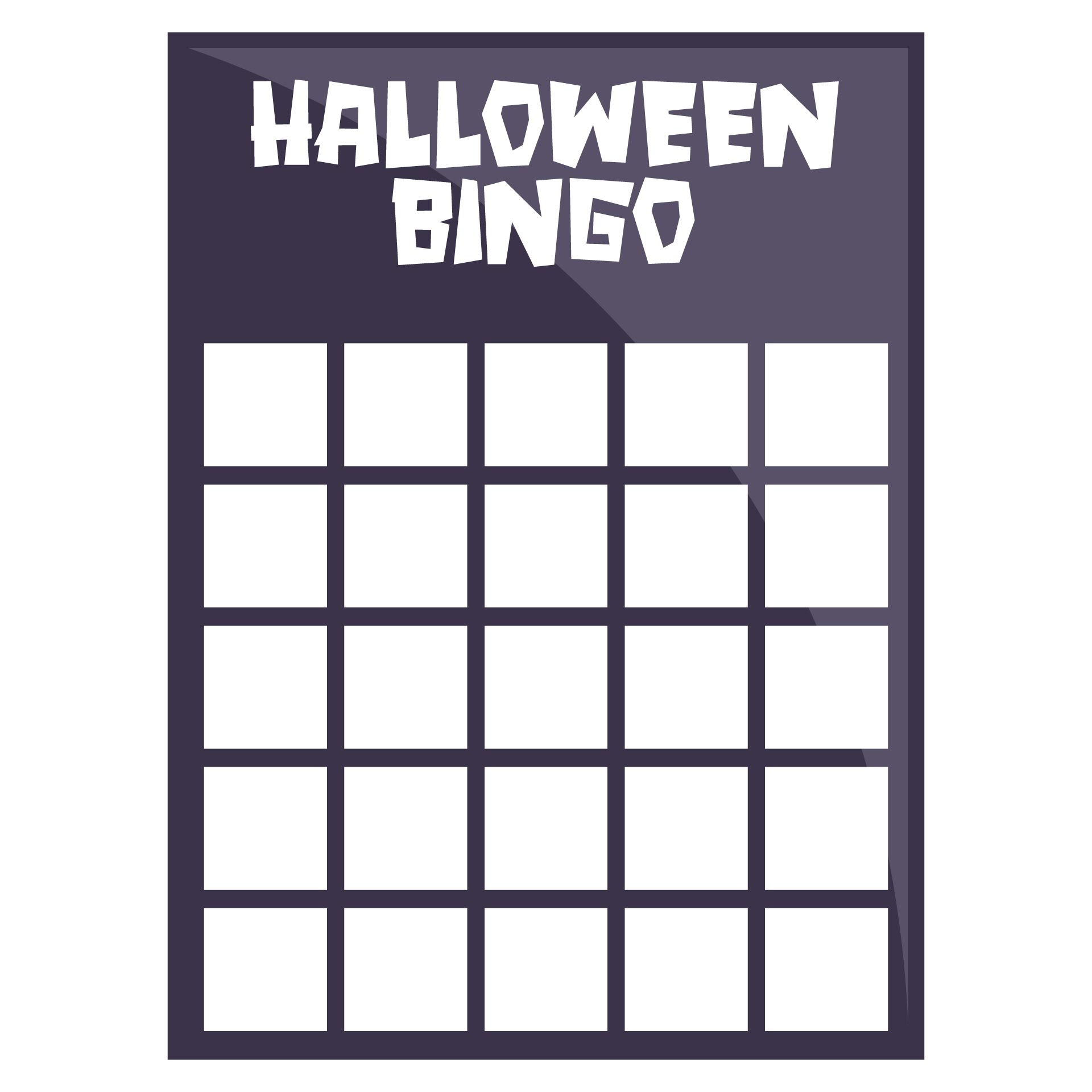 Black And White Halloween Bingo Cards 15 Free PDF Printables Printablee