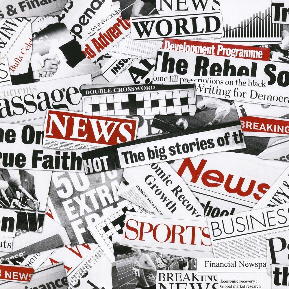 fashion newspaper print