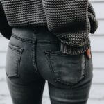 Black Fashion Nova Outfits With Polka Dot Leggings Sweater