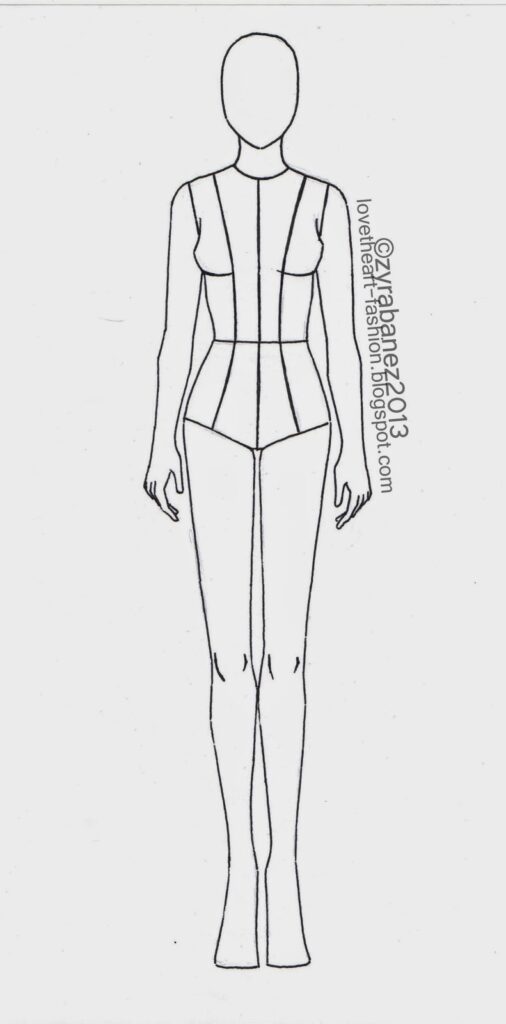 Blank Fashion Design Templates Wikiaiaqua