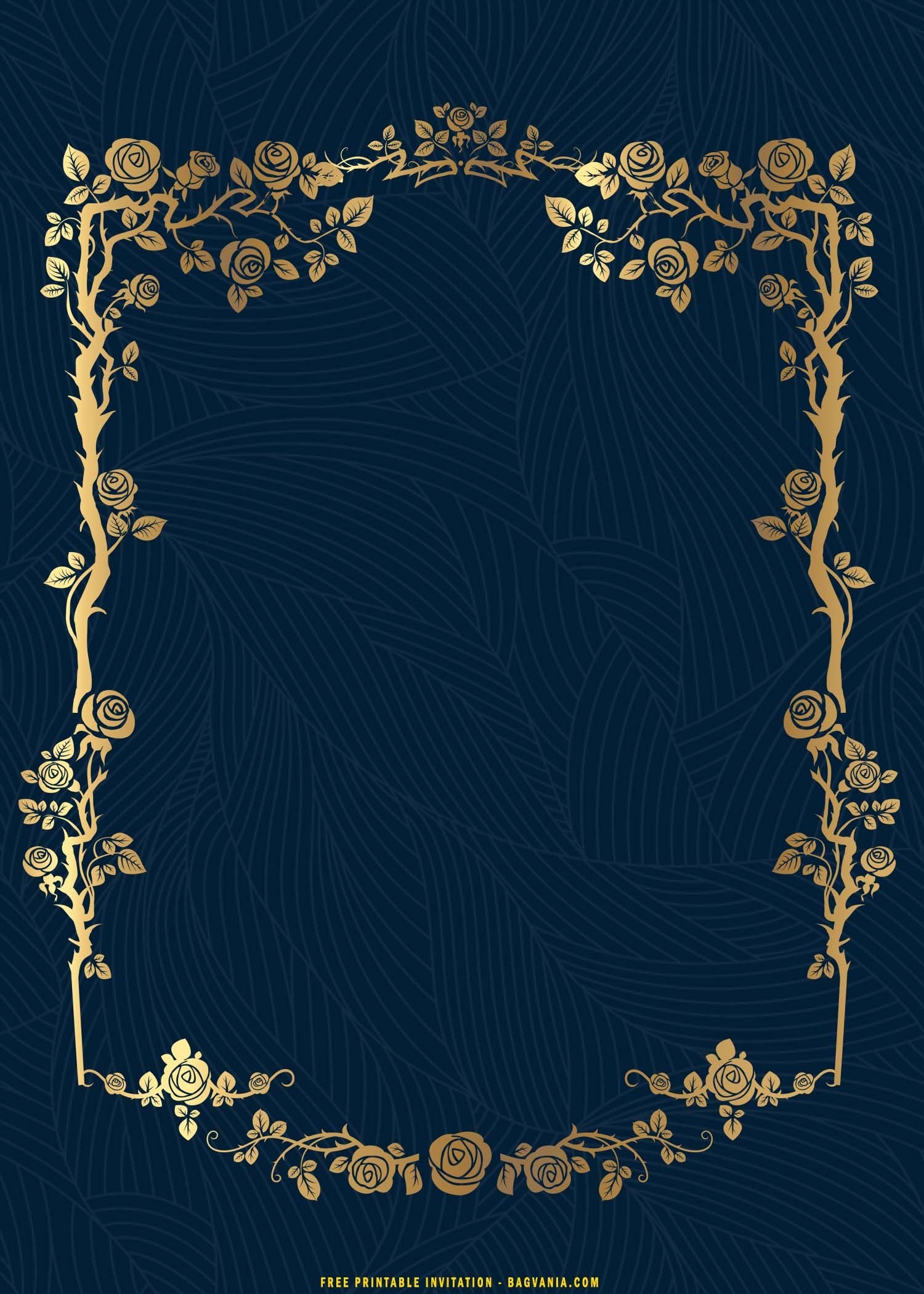 Blank Invitation Card Template Free Download Polito Weddings