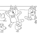 Bluey Coloring Page Free Printable Coloring Pages For Kids