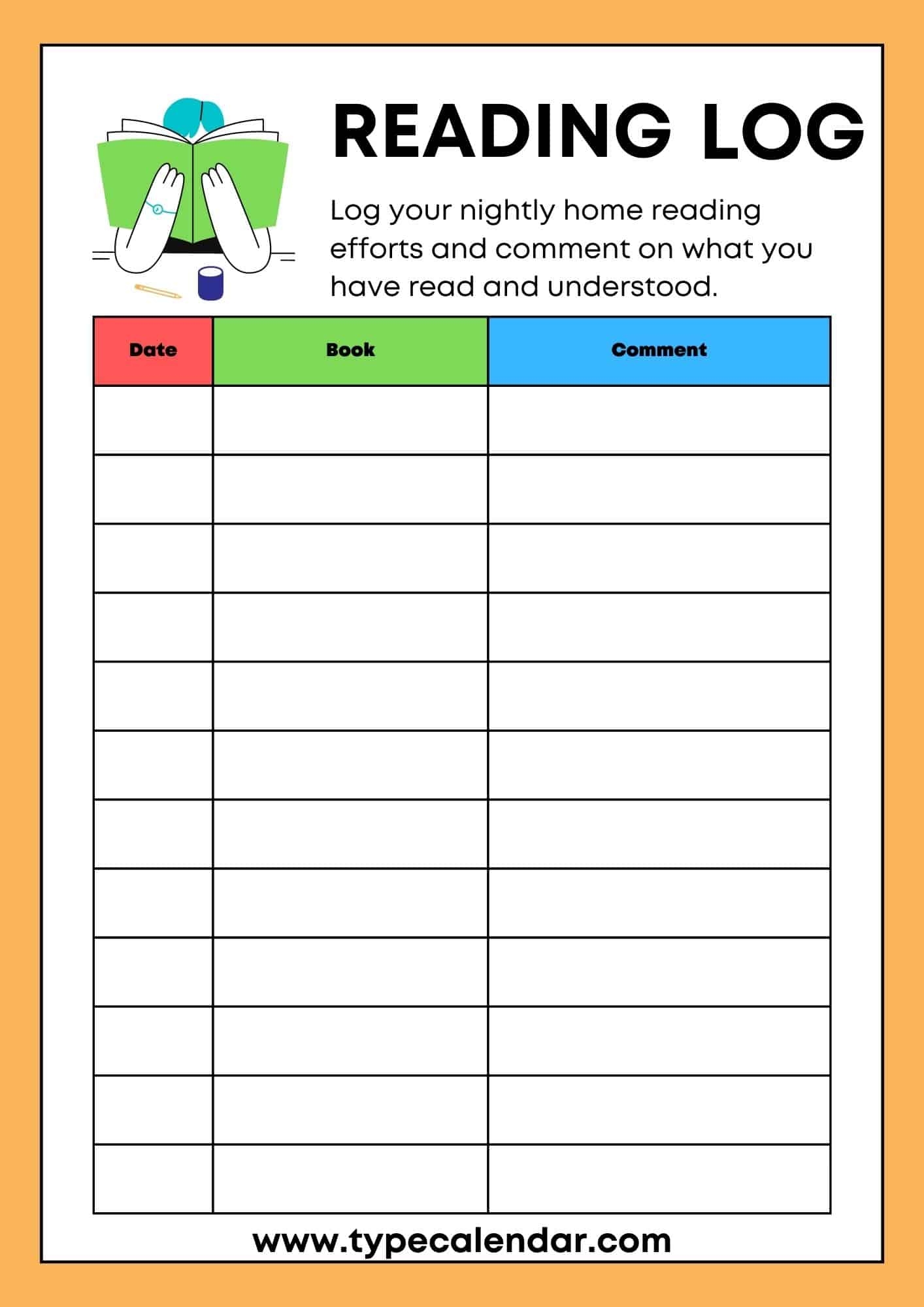 Bookshelf Reading Log Free Printable 2024 Reading Lo Mores pics