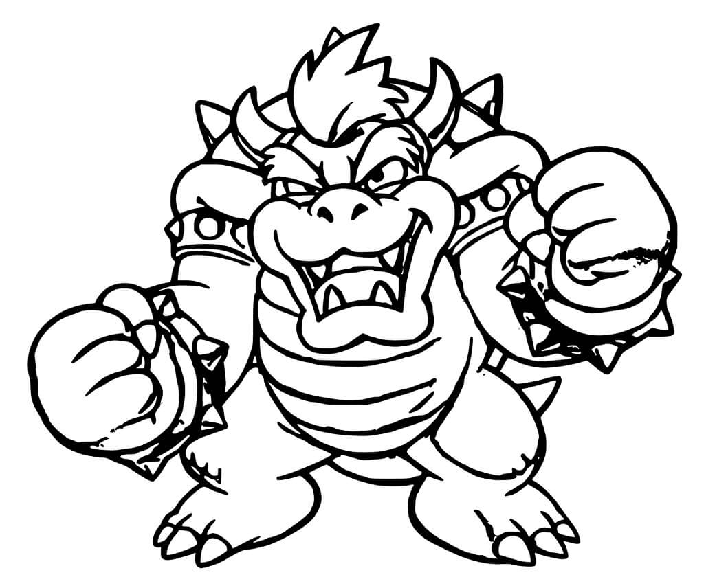 Bowser 6 Coloring Page Free Printable Coloring Pages For Kids