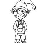 Boy From Elf On The Shelf Coloring Pages Free Printable Coloring Pages