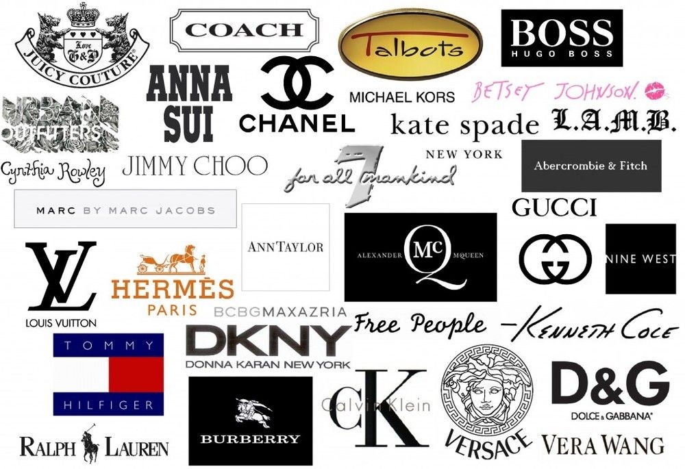 fashion brand names