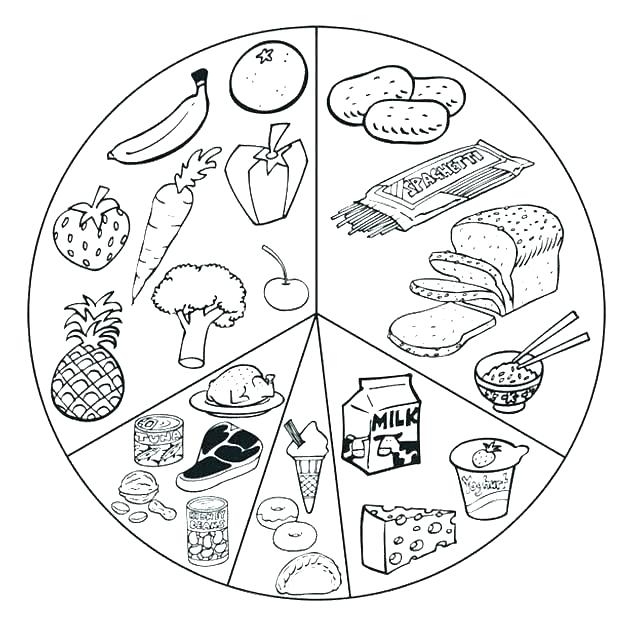 Breakfast Food Coloring Pages At GetColorings Free Printable 