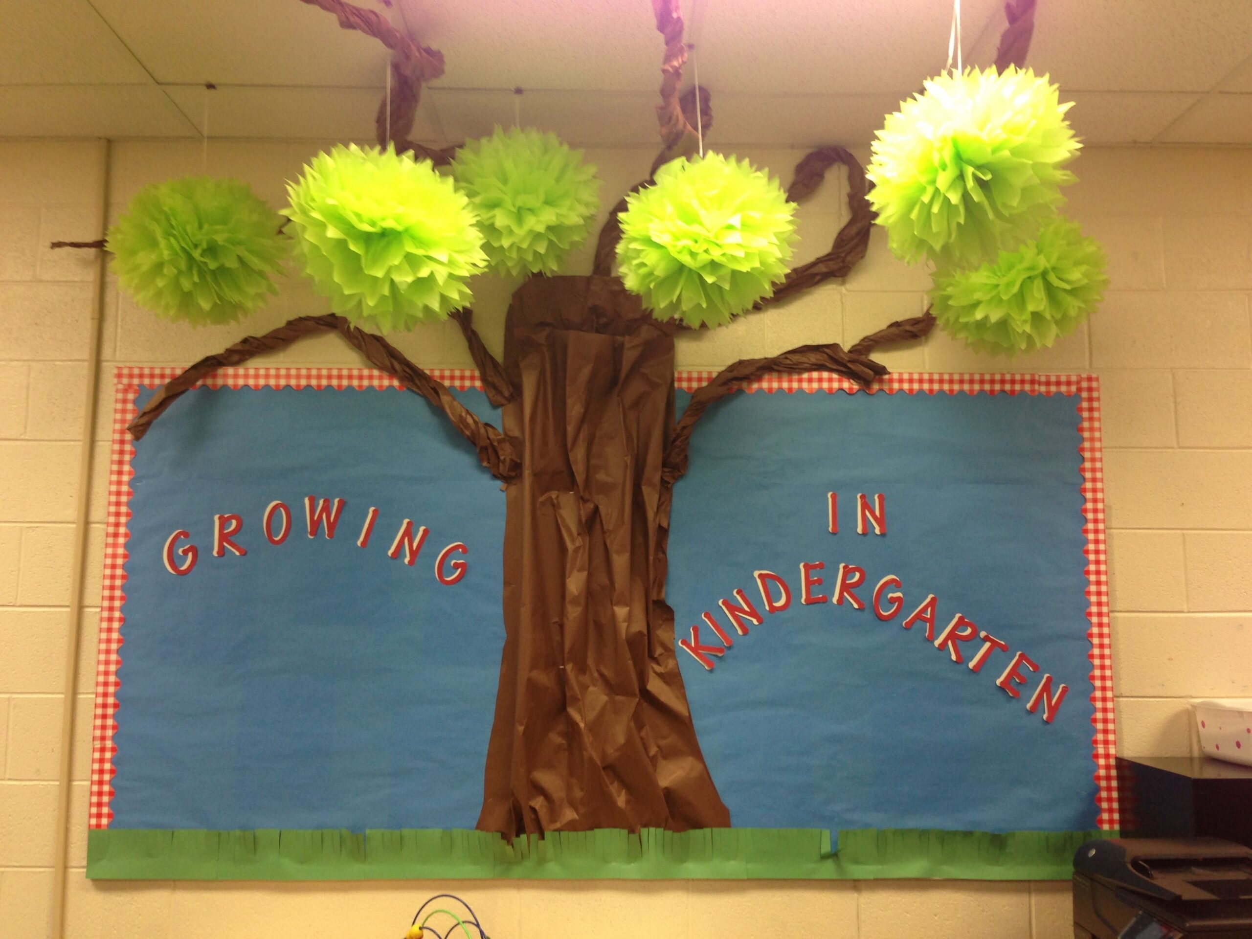 Bulletin Board Tree Template