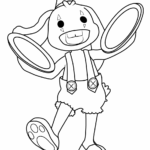 Bunzo Bunny Poppy Playtime Coloring Page For Kids Free Poppy Playtime