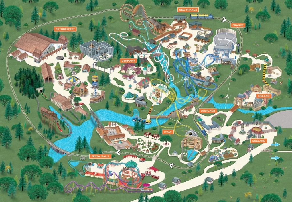 Busch Gardens Florida Map Wells Printable Map
