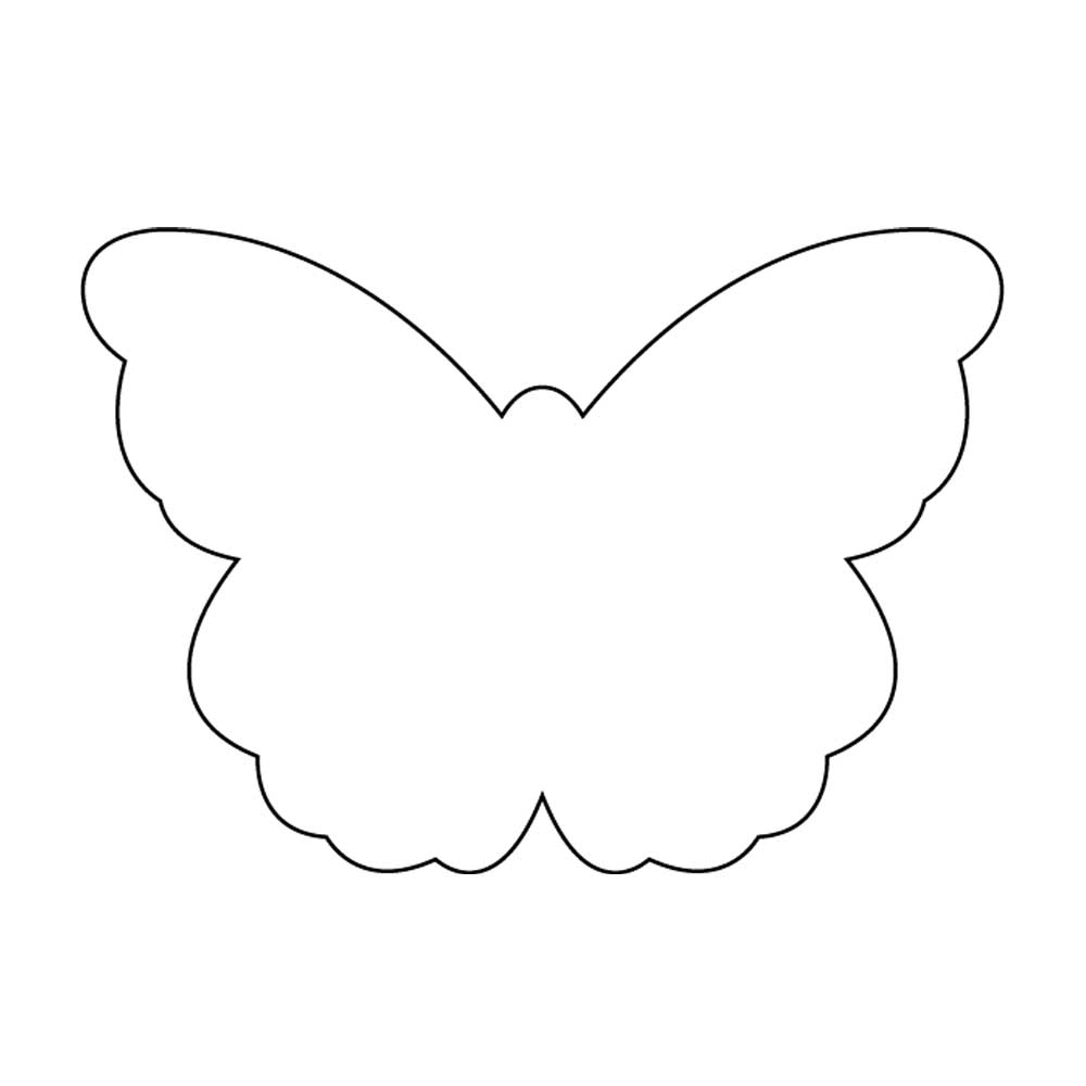 Butterfly Template Printable ClipArt Best