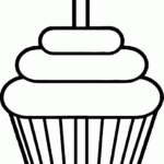 Cake Coloring Page Coloring Home