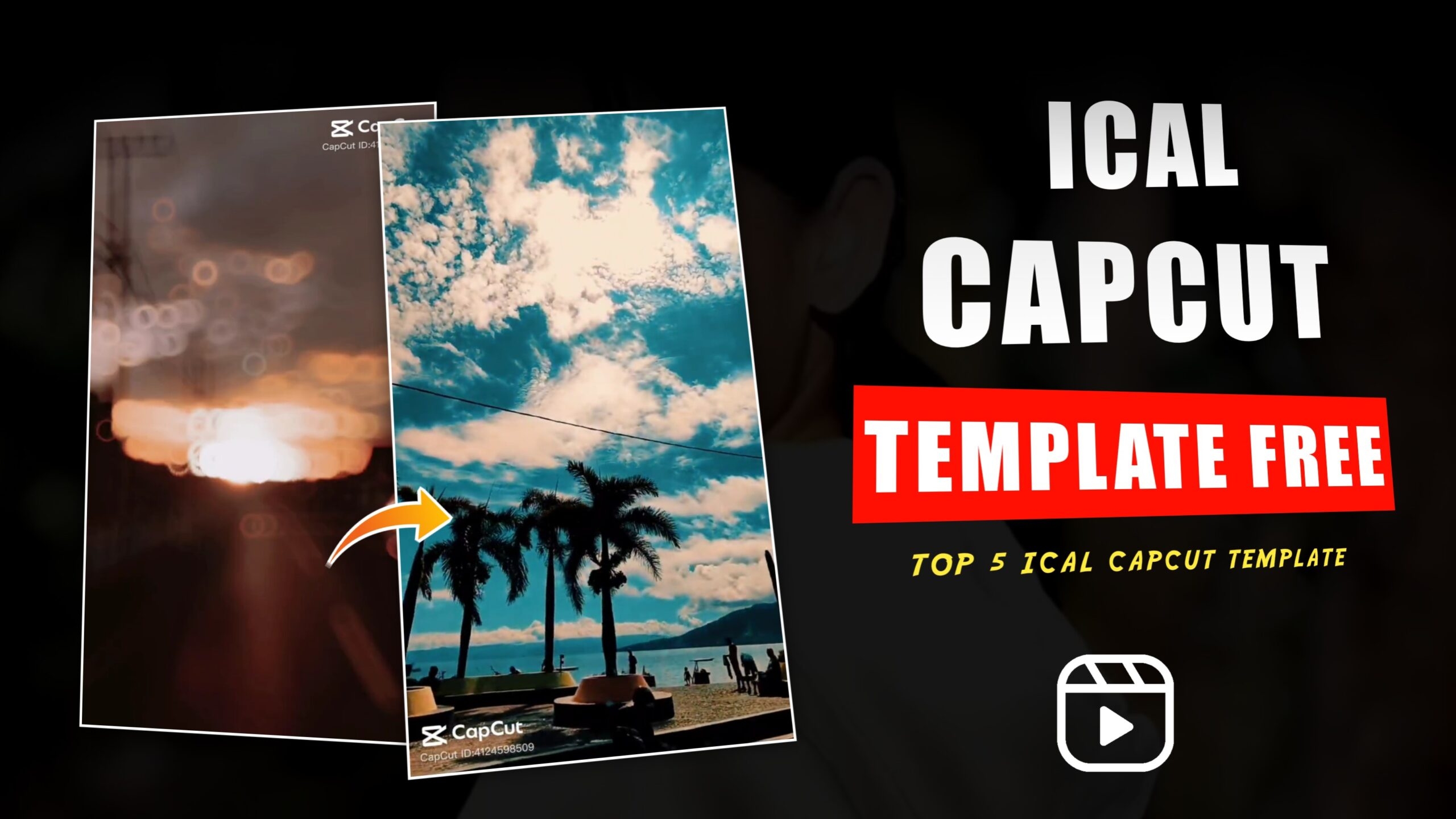 invitation template capcut
