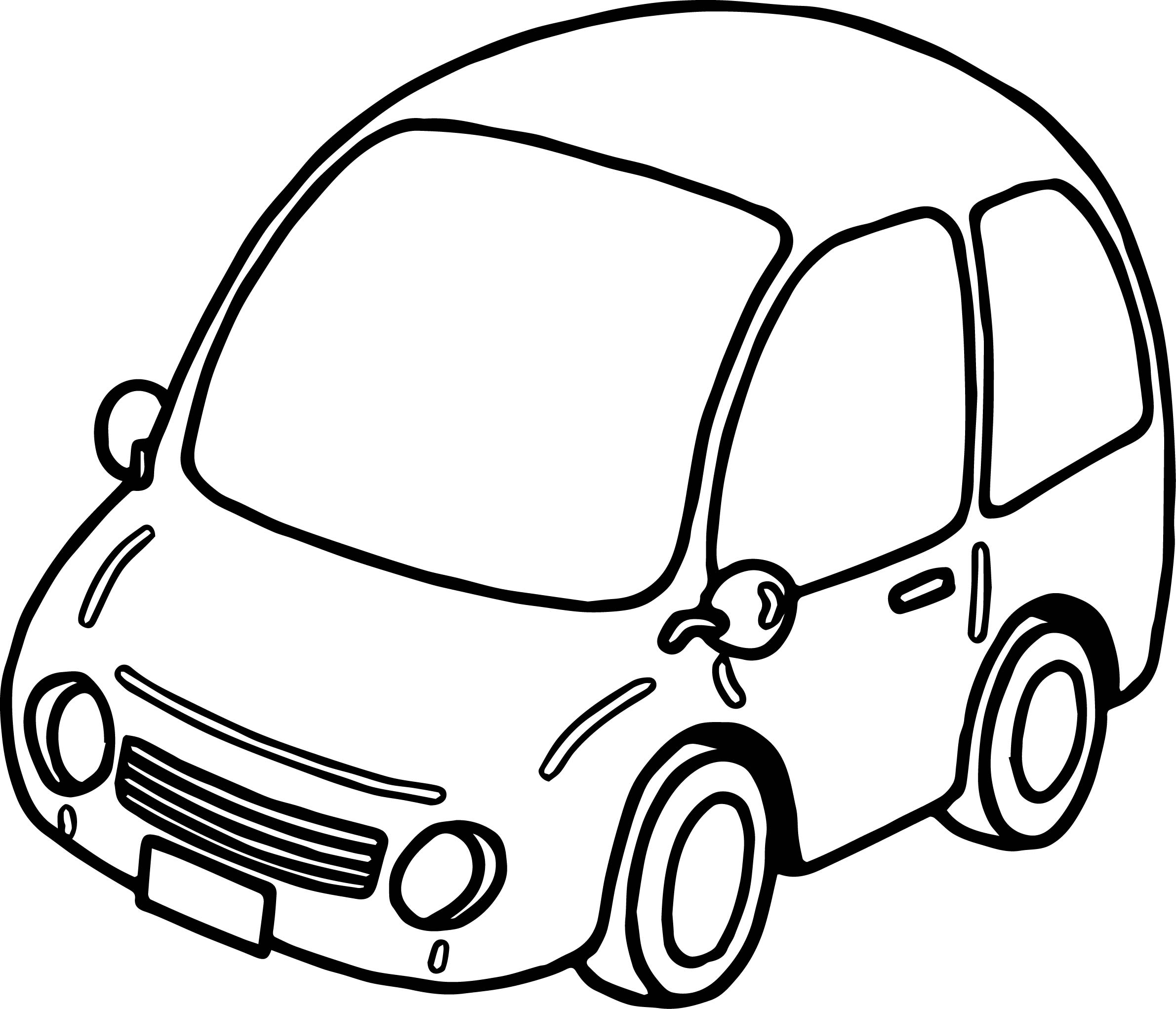 Car Coloring Page
