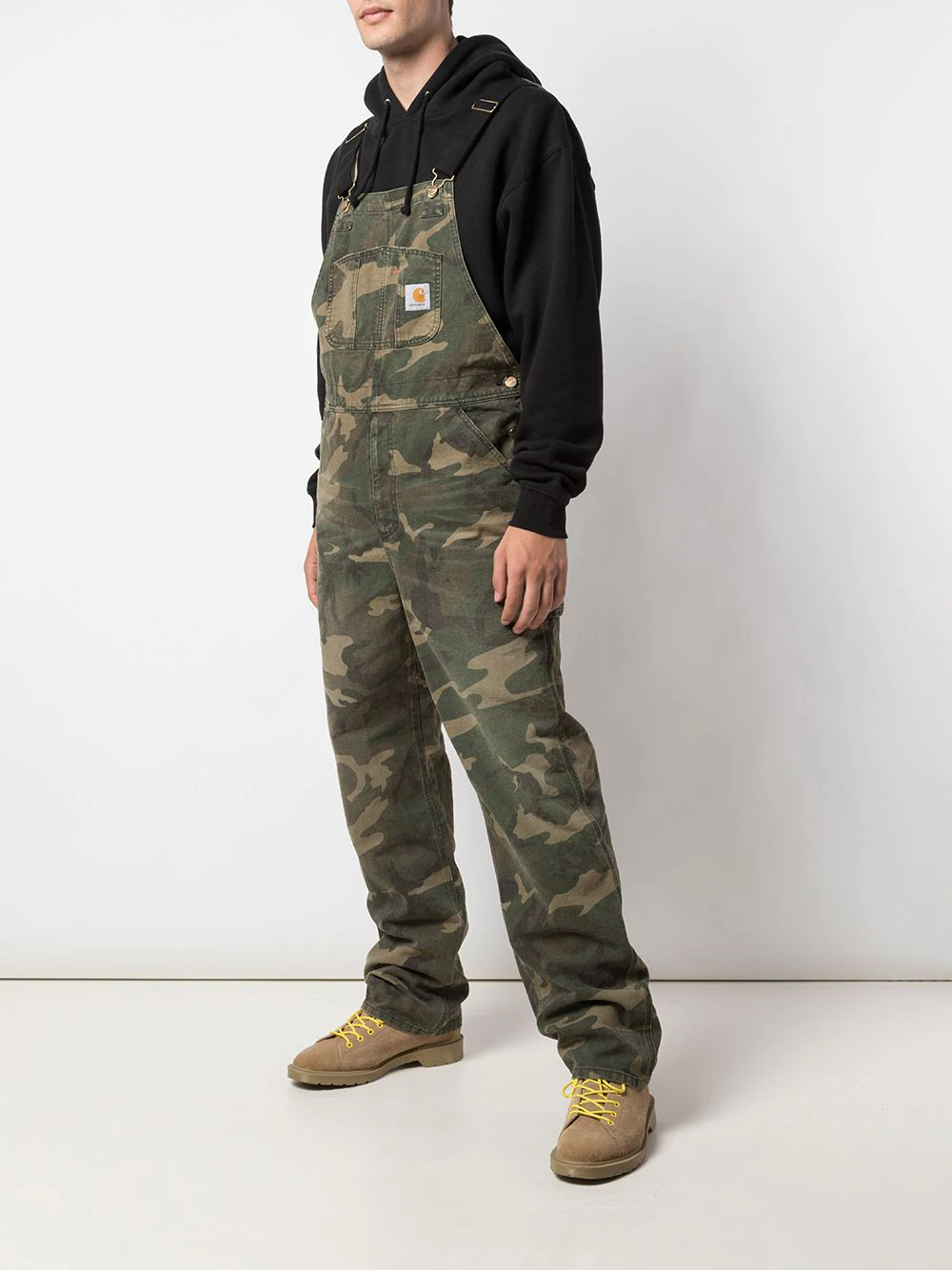 Carhartt Wip Camouflage Print Overalls Farfetch Pants Design 