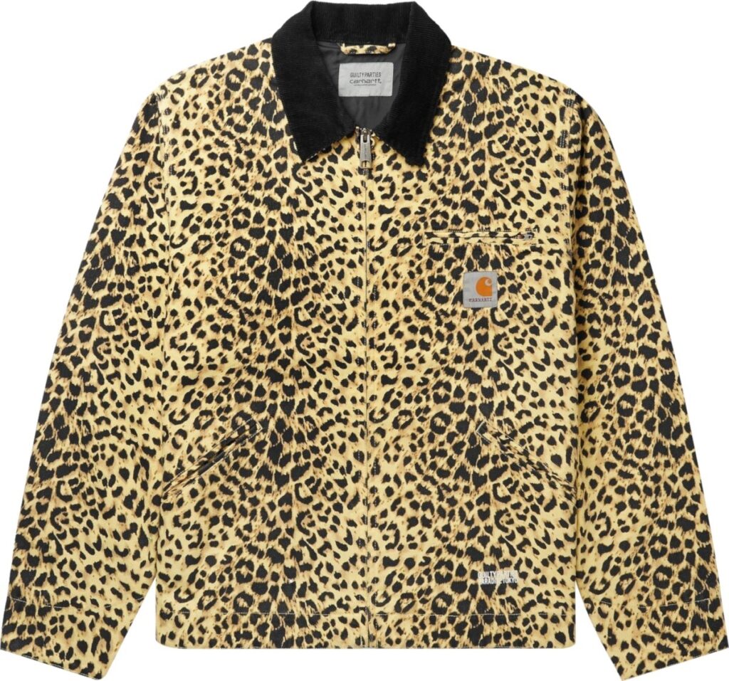 Carhartt WIP X Guilty Pleasures Leopard 39 Detroit 39 Jacket INC STYLE