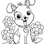 Cartoon Puppy Coloring Pages At GetColorings Free Printable