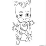 Catboy Pj Mask Coloring Page Free Printable Coloring Pages