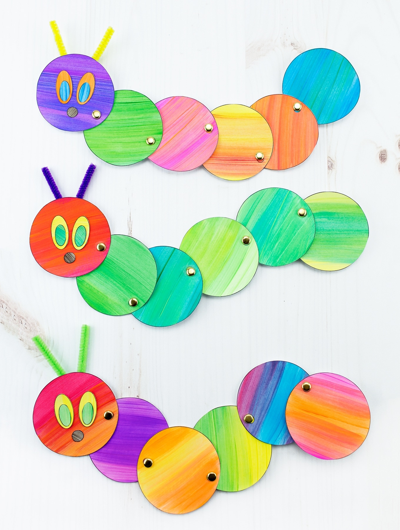 Caterpillar Craft Printable