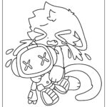 CatNap Coloring Page Free Printable Coloring Pages
