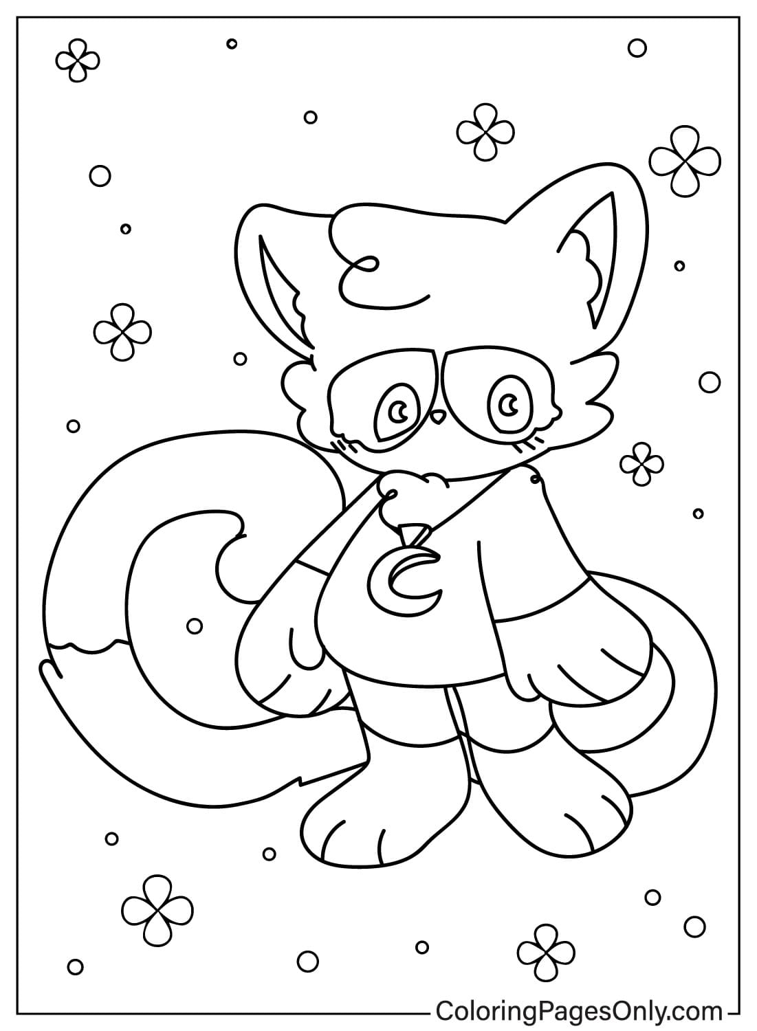 CatNap Coloring Page Images Free Printable Coloring Pages