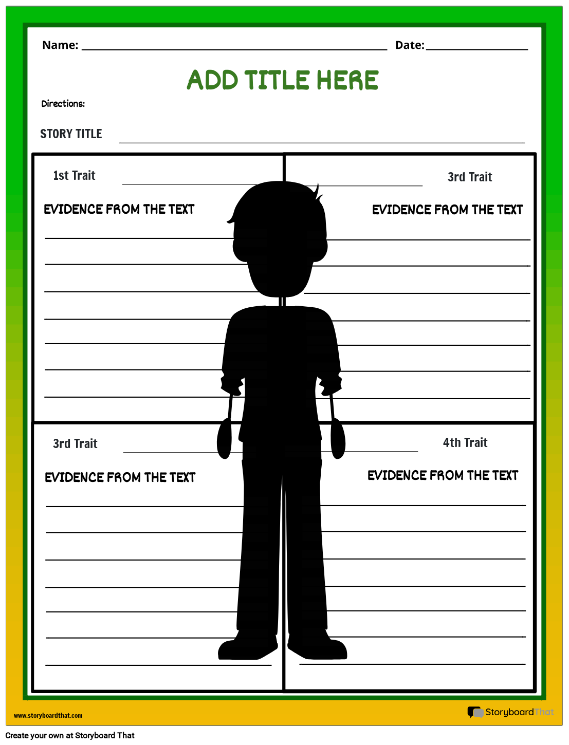 Character Traits Worksheets For Students StoryboardThat Worksheets 